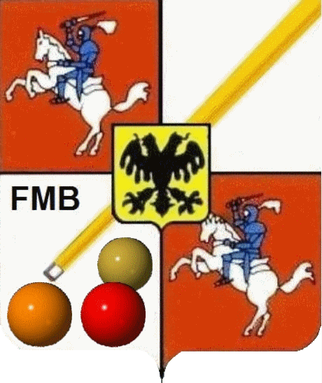 Insigne Officiel de la federation mouscronnoise de billard carambole